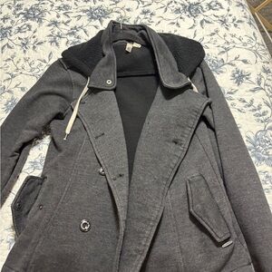 Element Women's Charcoal Pea Coat